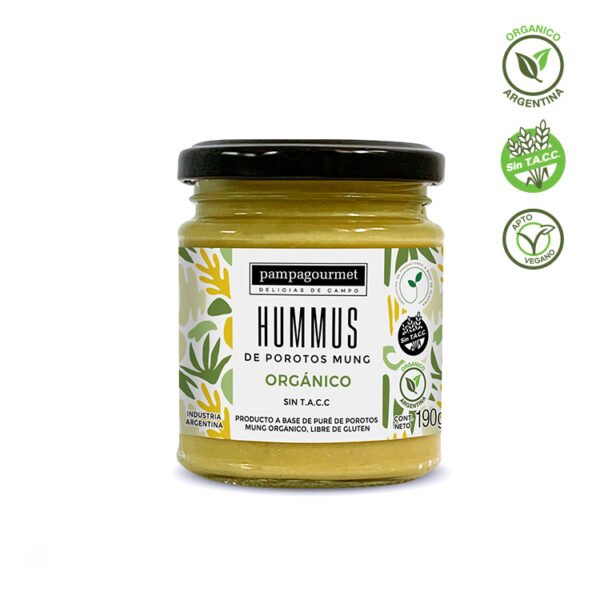 Hummus Organico de Porotos Mung
