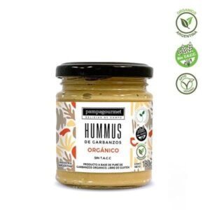 Hummus orgánico de garbanzos 180 g
