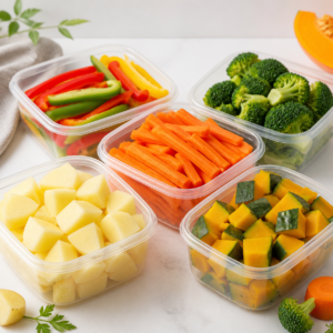 Vegetales procesados