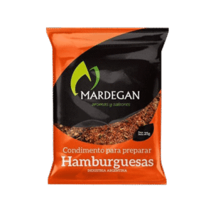Condimento para hamburguesa 25 g