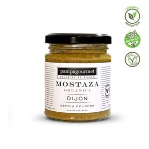 Mostaza orgánica Dijon 170 g