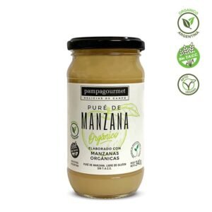 Puré de manzanas orgánico 350 g